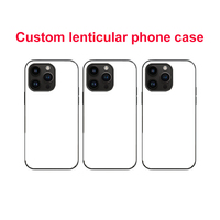 Funda Lenticular 3D DIY Personalizada con Movimiento para Móvil, Carcasa Protectora Creativa para SAMSUNG IPHONE