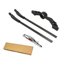 Arc Recurve pour Enfants de 4 à 16 Ans avec Flèches à Ventouse, Cible de Tir à l'Arc, Poignée en Nylon – Sports et Divertissement de Tir pour Enfants et Adolescents