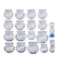 Appareil de massage médical à ventouses antirhumatismales de classe I, certifié CE, ensemble de thérapie Hijama en verre GL CUP016