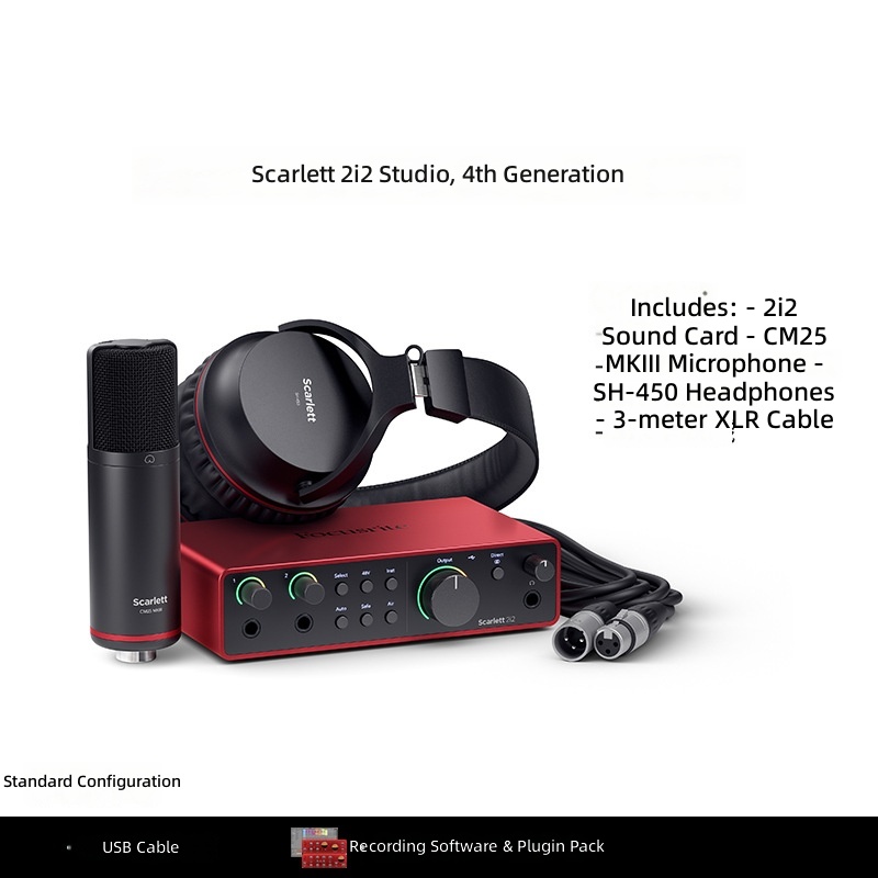 Scarlett 2i2 studio gen4