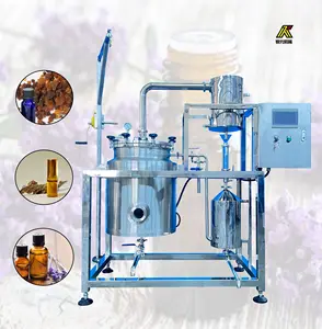 50 L Essencial Máquina de Extração de Óleo/Planta Quente Máquina de Destilação A Vapor