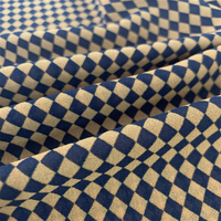 Matériau métallique en gros 100% polyester 75D impression en mousseline de soie avec finition douce et bonne chute