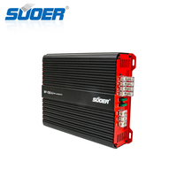 Amplificateur de puissance pour voiture BP-120.4 classe AB 4 canaux 120W RMS avec crossovers