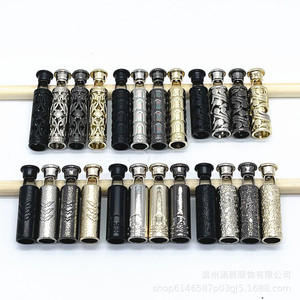 Attaches <span class=keywords><strong>de</strong></span> corde métalliques DIY, chapeau, chanvre, pantalon, accessoires, pendentif, DIY, bloqueurs <span class=keywords><strong>de</strong></span> cordon - Product Image 5
