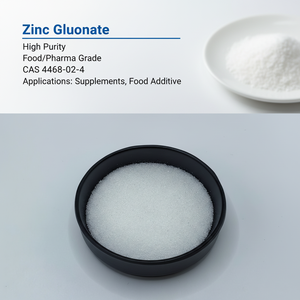 Poudre de Gluconate de <span class=keywords><strong>Zinc</strong></span> à 99% de Pureté, Gluconate de <span class=keywords><strong>Zinc</strong></span> de Qualité Alimentaire, CAS 4468-02-4 - Product Image 2