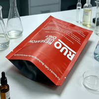 Sachets en Mylar refermables personnalisés avec logo, pour échantillons et stockage de poudre – Vente en gros