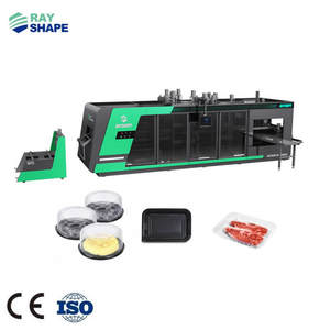 고속 4스테이션 열성형기 / 열성형기 식품 용기 / 플라스틱 열성형기 - Product Image 1