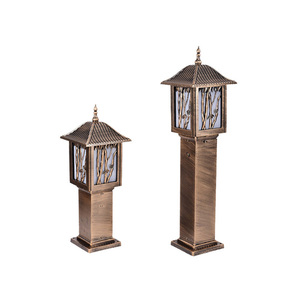 Lampe de jardin en alliage d'aluminium, éclairage LED pour allée, éclairage paysager, détecteur de mouvement, alimentation AC, IP65, résistant à l'eau - Product Image 1