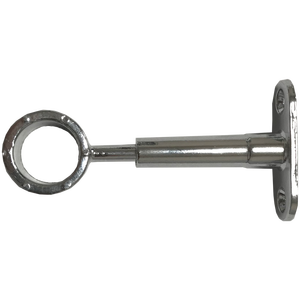 Supporto Centrale per Tubo Rotondo 18 mm - Cromato - Product Image 1