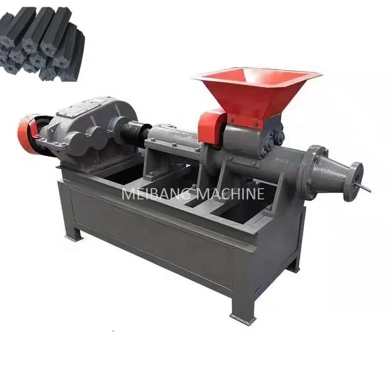 Machine d'extrusion de briquettes de charbon de bois machines de traitement briquettes de poussière de charbon comprimé machine de fabrication de charbon