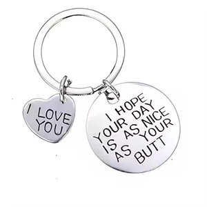 Llavero Metálico Personalizado para el Día de San Valentín, Romántico, Duradero y Lindo, para la Colección de Accesorios Diarios de tu <span class=keywords><strong>Novio</strong></span> - Product Image 4