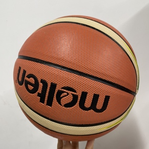Balón de Baloncesto de Cuero PU, Balones de Baloncesto de Tamaño Oficial Estándar 7, Balones de Baloncesto para Entrenamiento en Interiores y Exteriores - Product Image 1