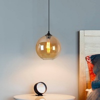 Lampes suspendues en verre de luxe pour restaurant, bar, café, style nordique, design de créateur, modèle 039, LED