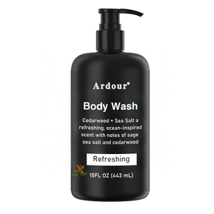 Private Label Nourishing Body Wash Gel with Shea Butter & Cocoa Butter-Glow Radiance Hydrating Skin Formula - Product Image 1