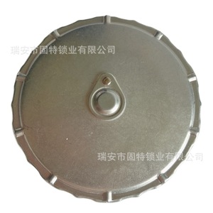 Bouchon de réservoir de carburant en alliage de zinc argenté pour camions lourds, excavatrices et plateformes de forage, origine Zhejiang - Product Image 1