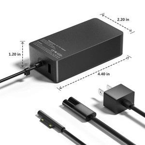 Adaptateur secteur 15V 8A 127W pour Microsoft Surface Book 3 Surface <span class=keywords><strong>Pro</strong></span> X 7 6 <span class=keywords><strong>5</strong></span> 4 3, chargeur fabriqué en Chine, pièces pour ordinateur portable - Product Image 5