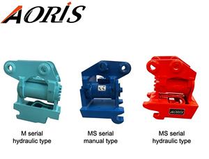 Гидравлический наклонный быстросъемный адаптер AORIS Powertilt MS03 для 5-тонного экскаватора - Product Image 6