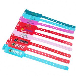 <b>Adjustable</b> Size Disposable PVC Wristband Reusable Wristband Hospital Medical Wristband Promotional Gifts Ticket <b>Bracelets</b> - Product Image 5