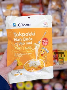 Venta al por Mayor de Tokpokki Coreano Instantáneo O'Food 140g/bolsa Sabor Queso Grupo Daesang Precio de Mayoreo Superventas - Product Image 6
