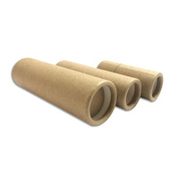 Vente en gros d'échantillon biodégradable personnalisé avec logo personnalisé Emballage de tubes ronds pour rouge à lèvres Boîte en papier Tube en carton kraft