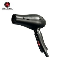 Sèche-cheveux professionnel haute puissance pour salon de coiffure avec cordon d'alimentation allongé, vent froid et chaud, température constante, soin des cheveux, coiffage à domicile