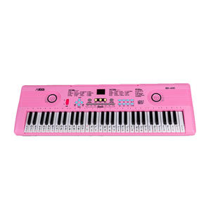 Bon marché Clavier de <span class=keywords><strong>piano</strong></span> <span class=keywords><strong>électrique</strong></span> portable Écran LCD quantité minimale de commande bas Clavier compact à 61 touches <span class=keywords><strong>Piano</strong></span> avec 16 tons - Product Image 2