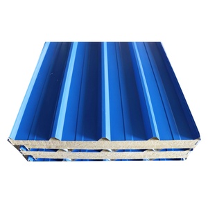 Panneau mural isolé sandwich extérieur <span class=keywords><strong>laine</strong></span> <span class=keywords><strong>de</strong></span> <span class=keywords><strong>roche</strong></span>/toit - Product Image 1