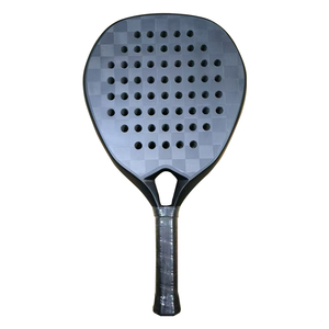 Raqueta de Pádel Ligera de Fibra de Carbono 18K Personalizada de Fábrica, 15-17 EVA, con Malla de Poliéster y Forma de Diamante - Product Image 3