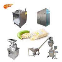 Goede service plantainpoedermolen bananenpoeder productielijn bananenverwerkingsmachine bananenmeelmachine