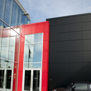4Mm Dik Geborsteld Zwart Aluminium Composiet Panelen Waterdichte Buitenbekleding Voor Hotels Ziekenhuizen Appartementen Binnenmuren - Product Image 5