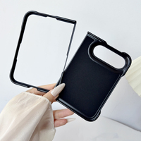 Étui de téléphone anti-chute en cuir de luxe magnétique ultra-résistant minimaliste Minibook pour iPhone Duo