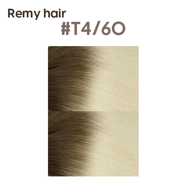 100 Remy rambut manusia kualitas tinggi ekstensi rambut ditarik ganda stok besar dalam berbagai warna dan panjang