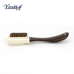 Yinste Shoe <b>Brush</b> Double Sided With Copper <b>Wire</b> For Stain Removal And Cleaning - Product Image 1