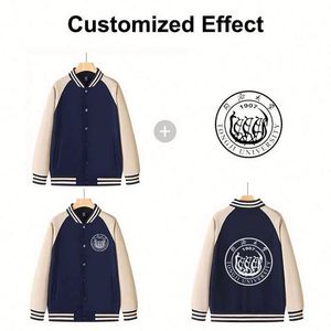 Oferta Especial: Sudaderas con Cuello Alto para Hombre, Chaquetas Varsity de Forro Polar, Camisetas con Logotipo, Chaquetas para Mujer, Camisetas de Béisbol - Product Image 2