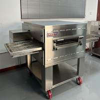 Horno de Pizza Comercial de Acero Inoxidable, Apilable, Eléctrico, de Aire Caliente por Impulsión, Tipo Lincoln