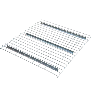 Kho lưu trữ mạ kẽm 50*100 lưới loe loại Kích thước lưới thép kim loại dây lưới sàn cho Pallet giá longspan số lượng lớn kệ - Product Image 1