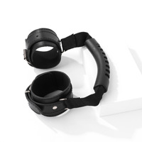Ensemble de restraints pour adultes en cuir PU de qualité supérieure, menottes et attaches réglables pour couples, accessoires exotiques
