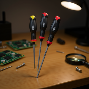 Juego de destornilladores de 3 piezas con punta de precisión y mango ergonómico para reparación de productos electrónicos - Product Image 3