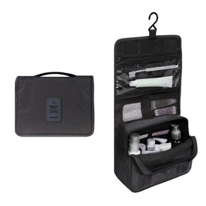 Organizador de cosméticos colgante de Material Oxford de moda, bolsa de viaje, nuevo diseño, resistente al agua, plegado para neceser, cremallera, Clos - Product Image 4