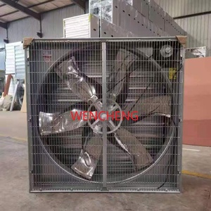 Ventilateur d'extraction mural industriel avec système de refroidissement par air, pour usines, fermes, ateliers, restaurants - WENCHENG - Product Image 6