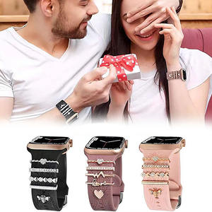 Nuovo stile orologio ciondoli anello per <span class=keywords><strong>Apple</strong></span> <span class=keywords><strong>Watch</strong></span> Band anello di amore decorativo per <span class=keywords><strong>Apple</strong></span> <span class=keywords><strong>Watch</strong></span> <span class=keywords><strong>accessori</strong></span> - Product Image 3