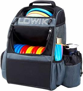Free Sample Factory Wholesale Lightweight Durable Disc <b>Golf</b> <b>Bag</b> Holds 18+ Disc <b>Golf</b> Backpack - Product Image 6