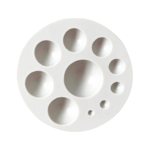Molde Redondo de Silicona para Pastel con Cavidades de Media Cúpula, Fácil Desmolde, Ecológico, Chenghi, para Chocolate, Fondant, Uso Doméstico - Product Image 4