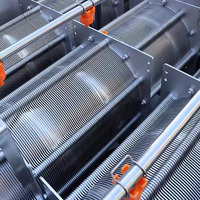 Presse à vis automatique de déshydratation de type volute pour boues de station d'épuration