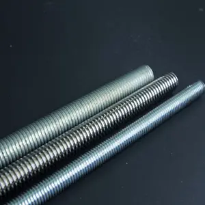 M14 M8x3000mm Din 976 galvanized acme stainless steel double end left and right hand threaded rod
