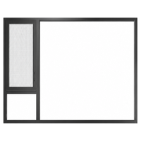 Ventanas y Puertas de Aluminio con Aislamiento Térmico, Vidrio Bajo Emisivo, Resistentes a Huracanes, para Ahorro Energético, para Viviendas
