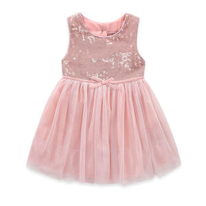 เด็กน่ารัก นางแบบเด็กหญิง อายุ 1-6 ปี ชุดเดรสแขนกุดสำหรับฤดูร้อน - Product Image 2