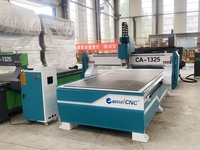 Machine de gravure sur bois CNC automatique 4x8 pieds CA-1325, fournie par l'usine, avec commande PLC NC Studio, broche unique