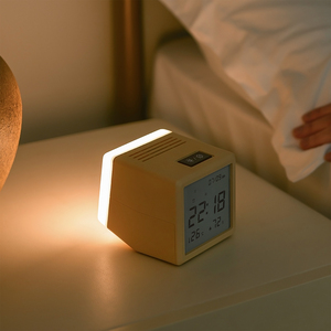 Kỹ thuật số LED đồng hồ báo thức với nhiệt độ hiển thị đa chức năng ánh sáng ban đêm cạnh giường ngủ bảng đồng hồ thông minh Máy tính để bàn đồng hồ - Product Image 6