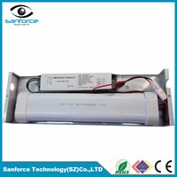 Kit d'alimentation de secours pour tube LED 15W avec onduleur, module de sauvegarde pleine puissance, éclairage de 0,5 à 3 heures, garantie de 3 ans, Guangdong